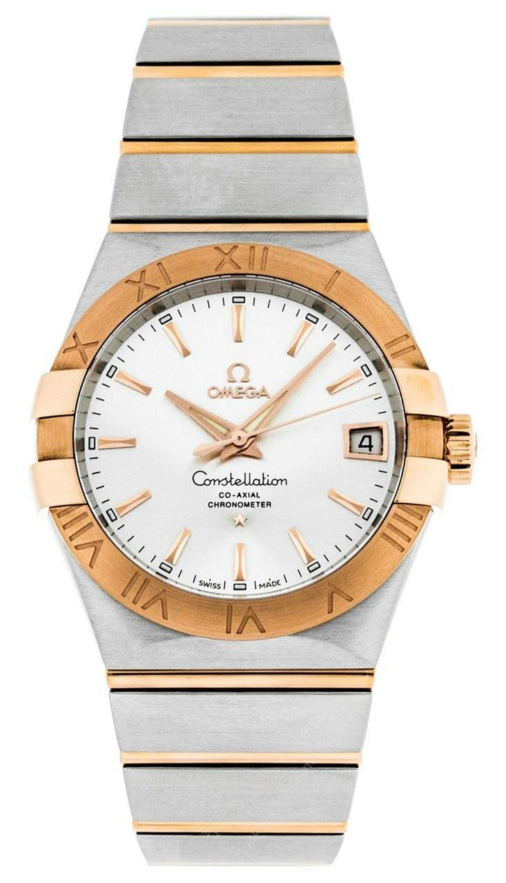 OMEGA Watches CONSTELLATION CO-AXIAL 38MM 18K MEN'S WATCH 123.20.38.21.02.001 - Click Image to Close